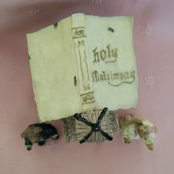 Boyds Bear Wedding Set - Picture 2 of 11